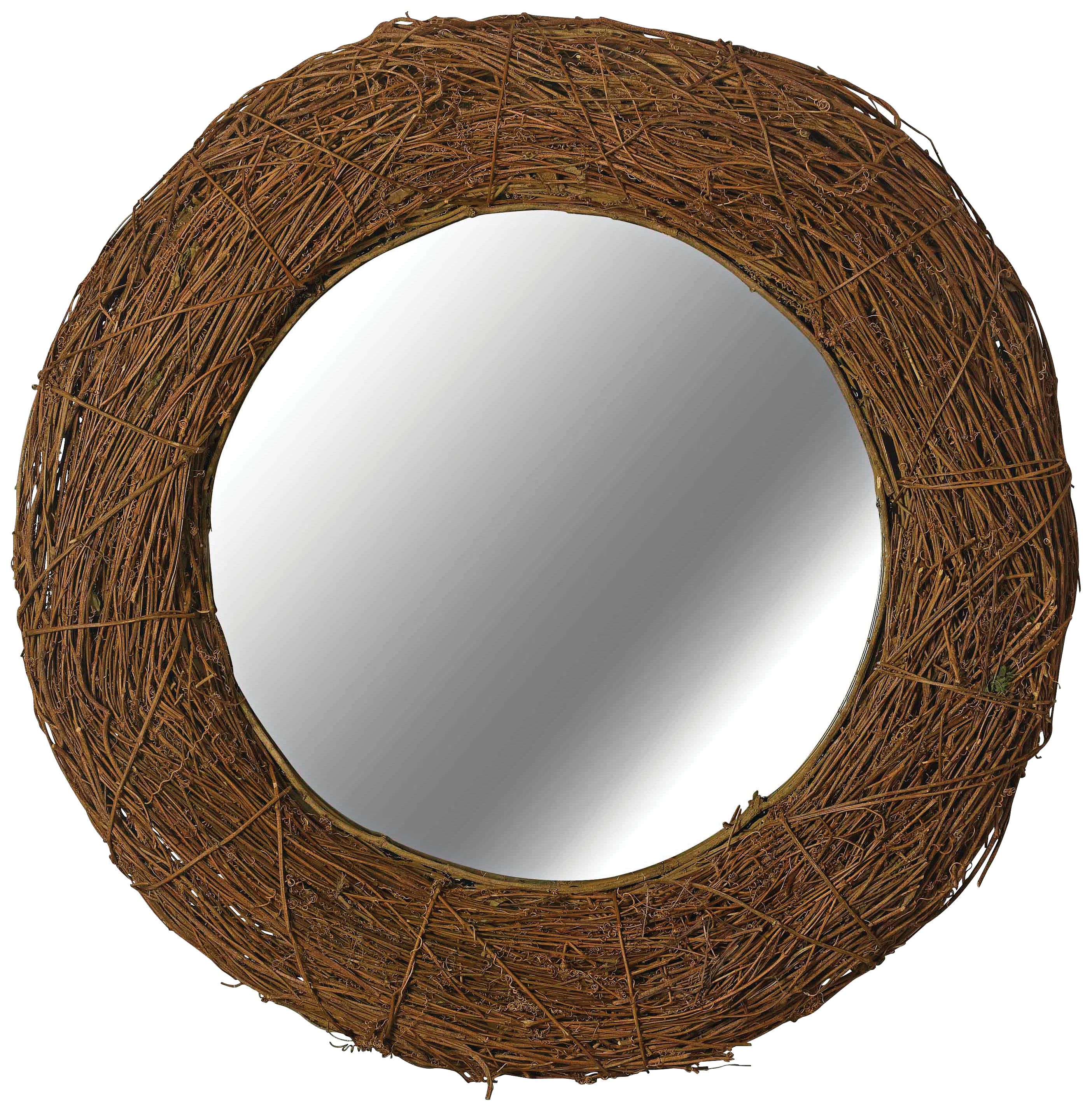 rattan mirror harvest round kenroy natural dorset jeffan