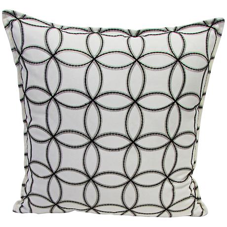 Embroidered Circles Cream 18