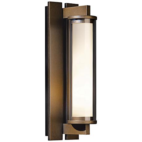 Hubbardton Forge Fuse Bronze Outdoor Wall Sconce - #2X976 Lamps Plus