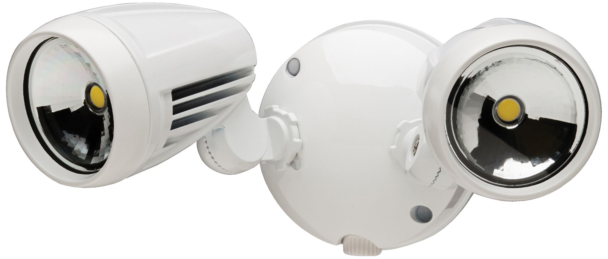 Brookdale 2-Light Dusk to Dawn LED Security Light in White