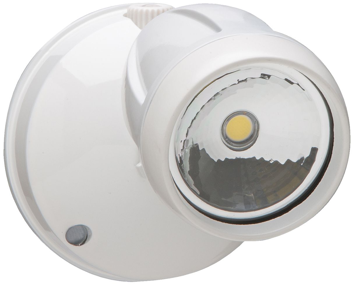 Brookdale 1-Light White LED Security Light