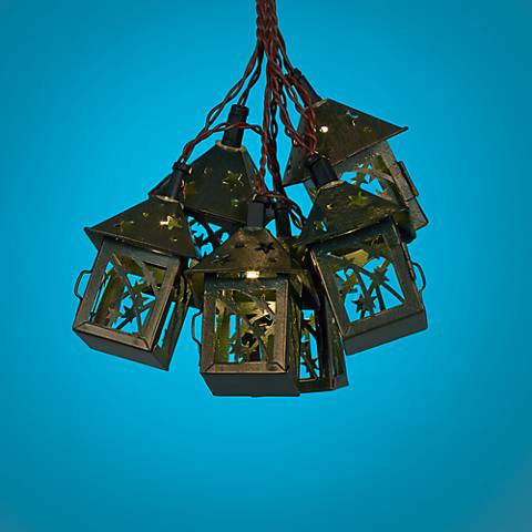 Bronze Star 10-Light LED Party String Lights - #4V728 Lamps Plus