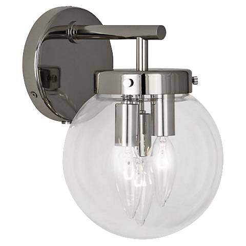 sconce plug brass antique zoltar abbey robbey lampsplus halo robert circles possini euro lumens lamps houzz nickel polished