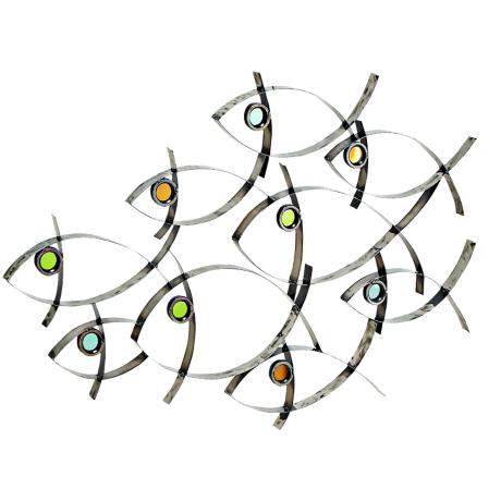 Abstract School of Fish 39