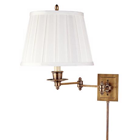 Triple Pivot Plug-In Swing Arm Wall Lamp - #92516 Lamps Plus