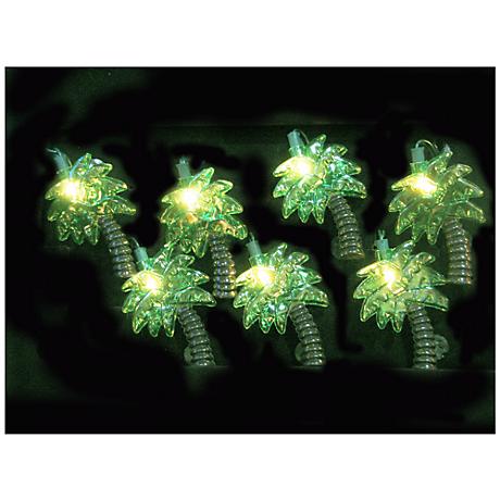 Palm Trees 10-Light String of Party Lights - #N6590 Lamps Plus
