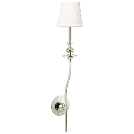 Hudson Valley Monroe Polished Nickel 1-Light Wall Sconce - #R3175 Lamps Plus