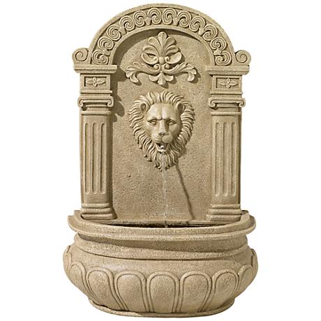 Sand Finish Lion Face 31