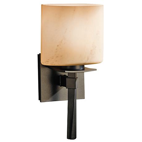 Hubbardton Forge Beacon Hall Stone Glass Wall Sconce - #R6371 Lamps Plus