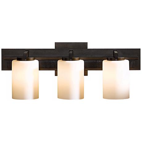 Hubbardton Forge Ondrian Opal 3-Light Bath Wall Sconce - #R6908 Lamps Plus