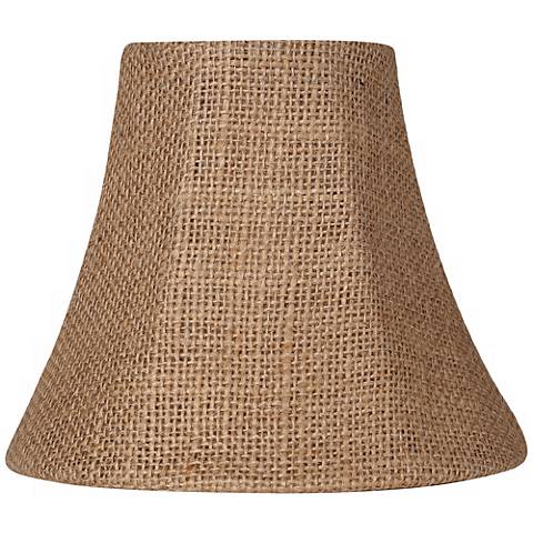 Go Bath Fitter >> Natural Burlap Bell Lamp Shade 3x6x5 (Clip-On) - #U0841 | Lamps Plus Go Bath Fitter >> Natural Burlap Bell Lamp Shade 3x6x5 (Clip-On) - #U0841 | Lamps Plus