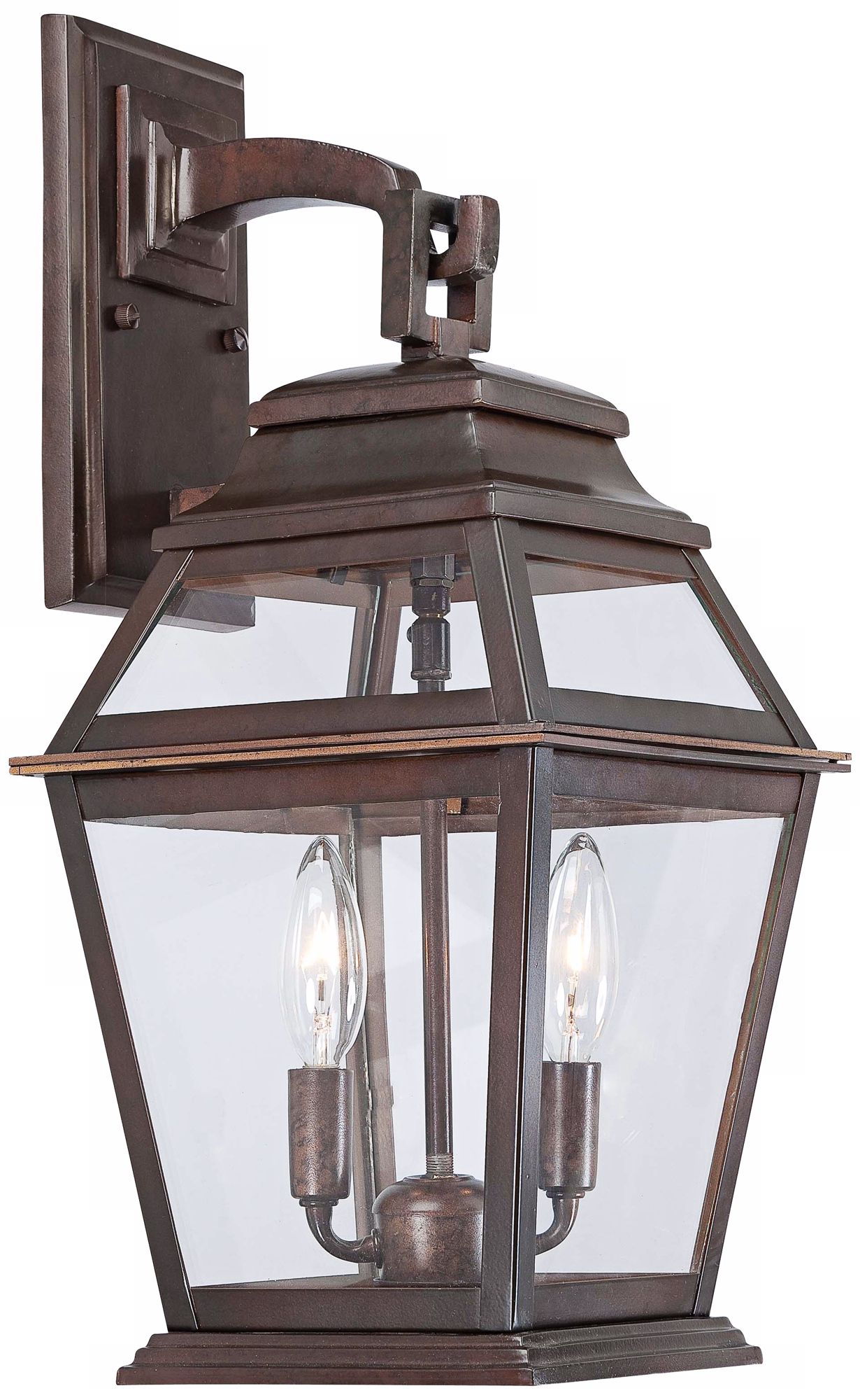 crossroads outdoor light bronze point