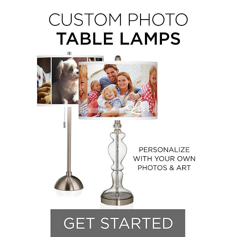 Custom Photo Table Lamps