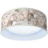 Eco-Star Rosy Blossoms 14&quot;W LED Circular White Ceiling Light