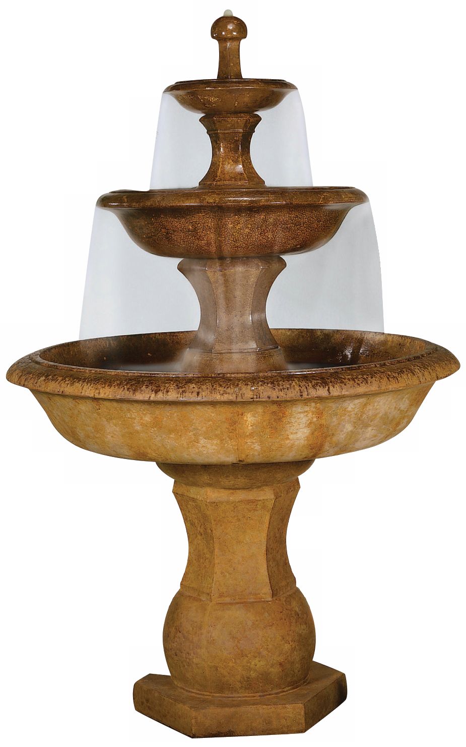 Henri Studio Grande Barrington 85" High Three-Tier Fountain