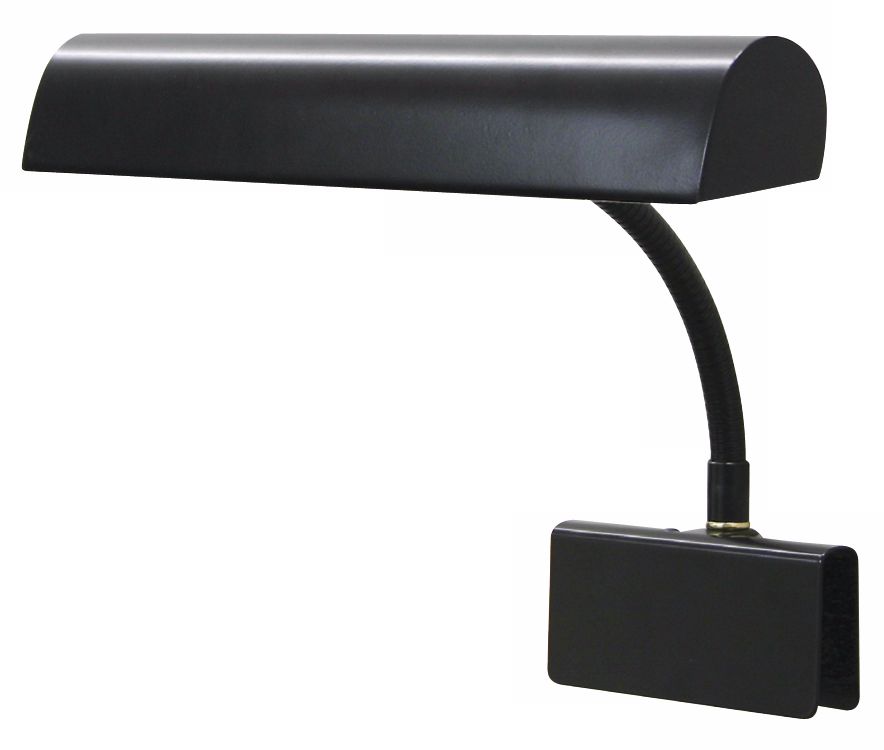 House of Troy 14" Wide Black Plug-in Grand Piano Lamp