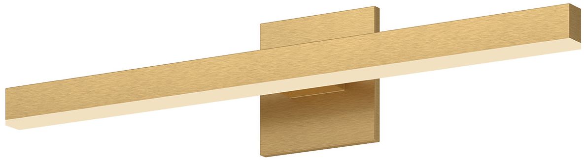 Kuzco Vega 23" Wide Brushed Gold Led Vanity Bath Light