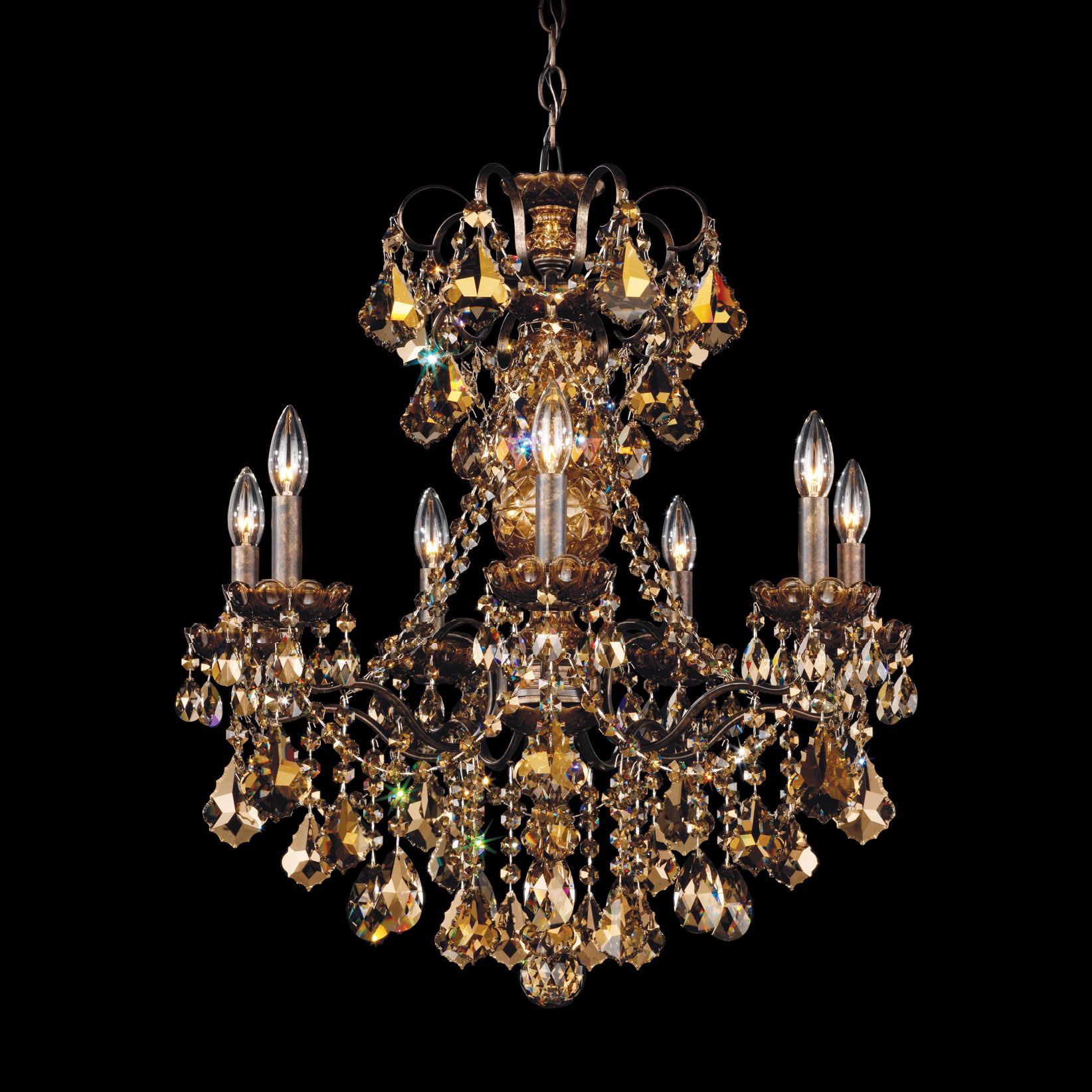 Schonbek New Orleans 24" Wide Swarovski Crystal Chandelier