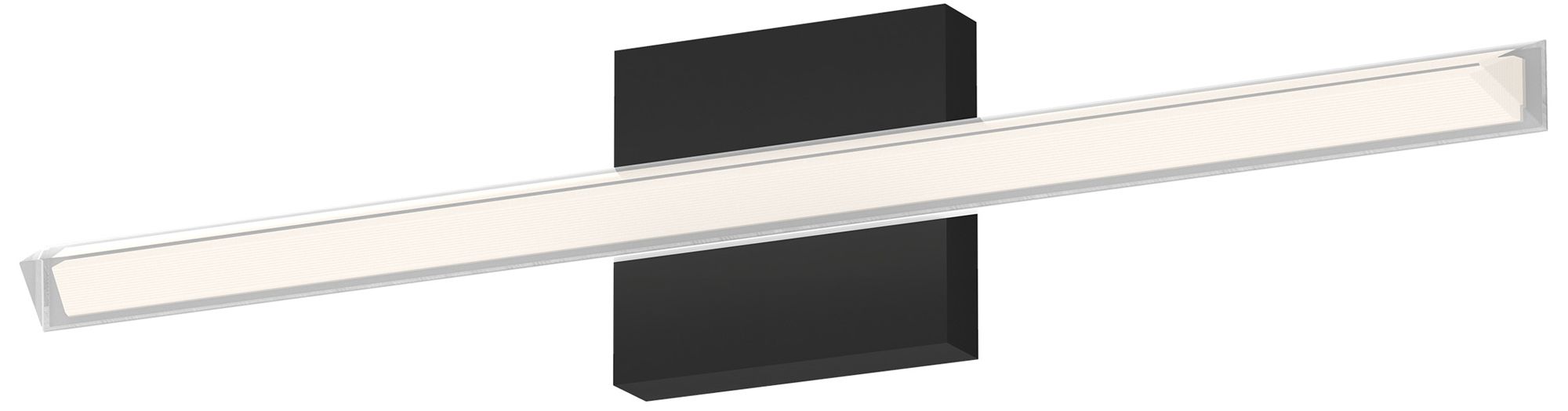 Kuzco Saphir Led 23-in Black Vanity Light