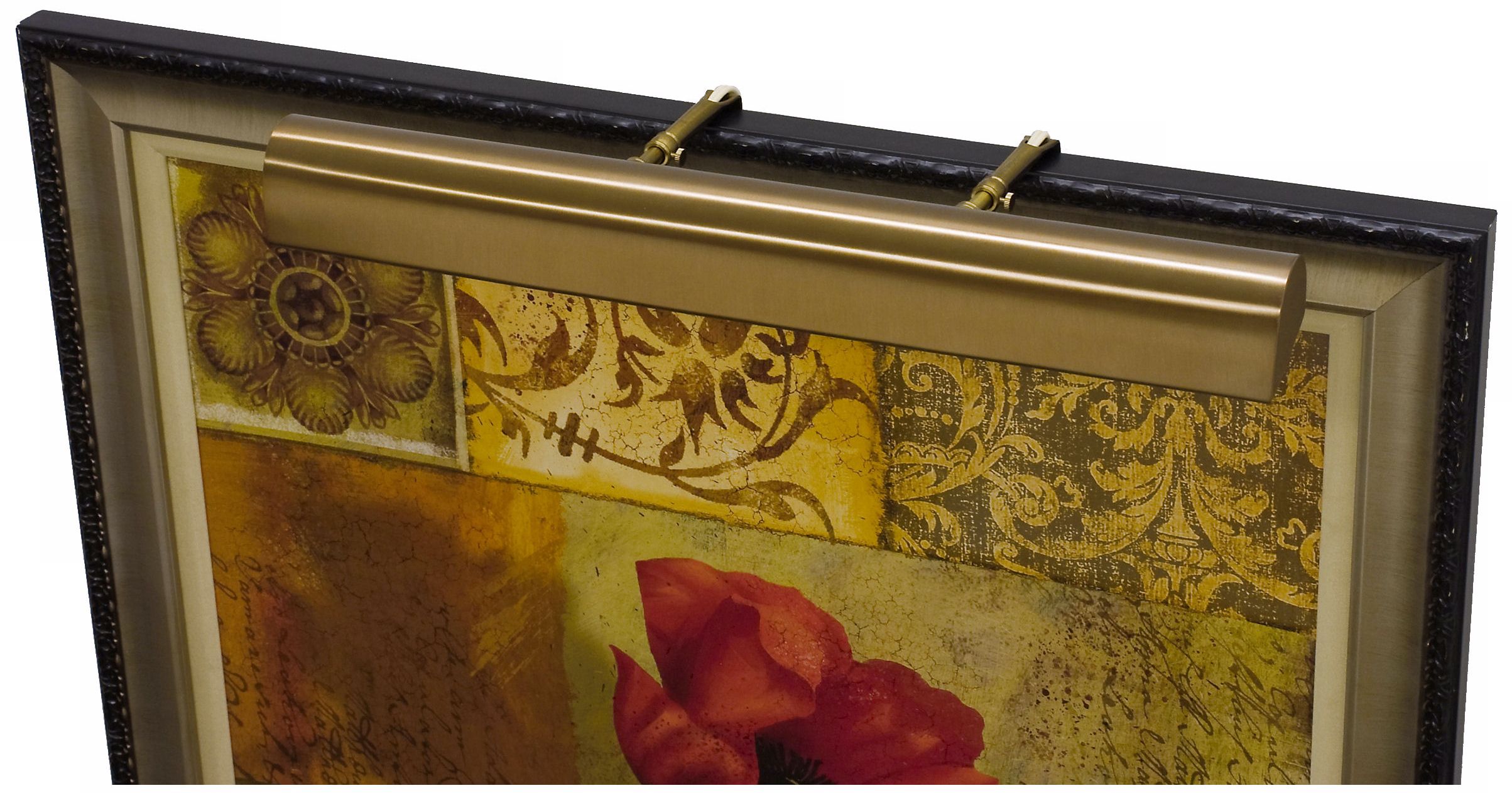 House of Troy 30" Wide Statuary Bronze Plug-in Picture Light