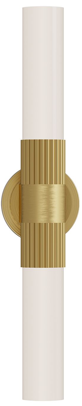 Kuzco Alora Mood Rue E26 22-in Brushed Gold Vanity Light