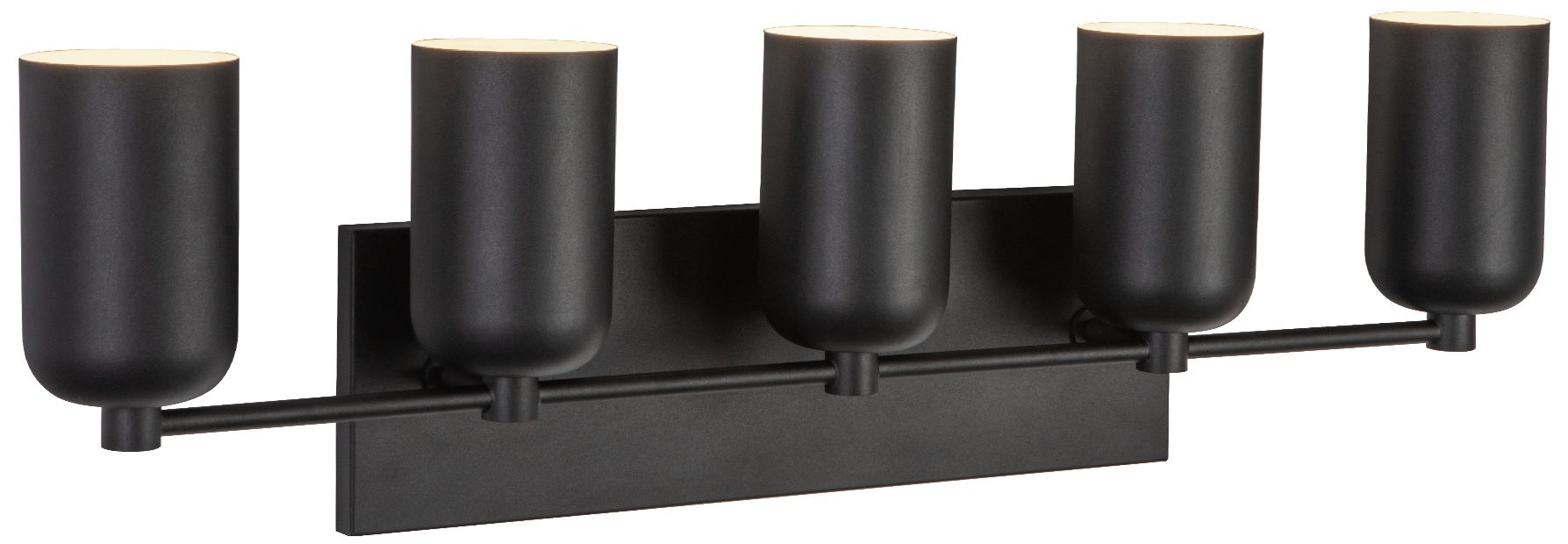 Kuzco Nola E26 32-in Black Vanity Light