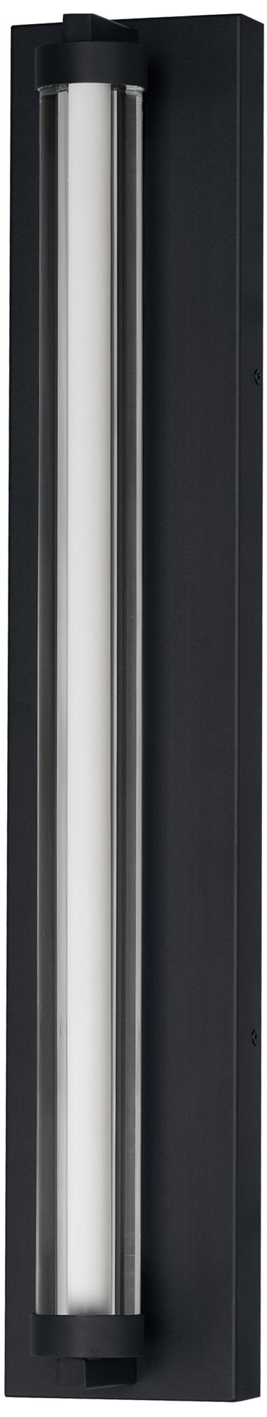 Et2 Fuse 27" Led Outdoor Wall Sconce Black / Gold