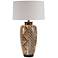 Atzi Adobe Multi Hydrocal Vase Table Lamp