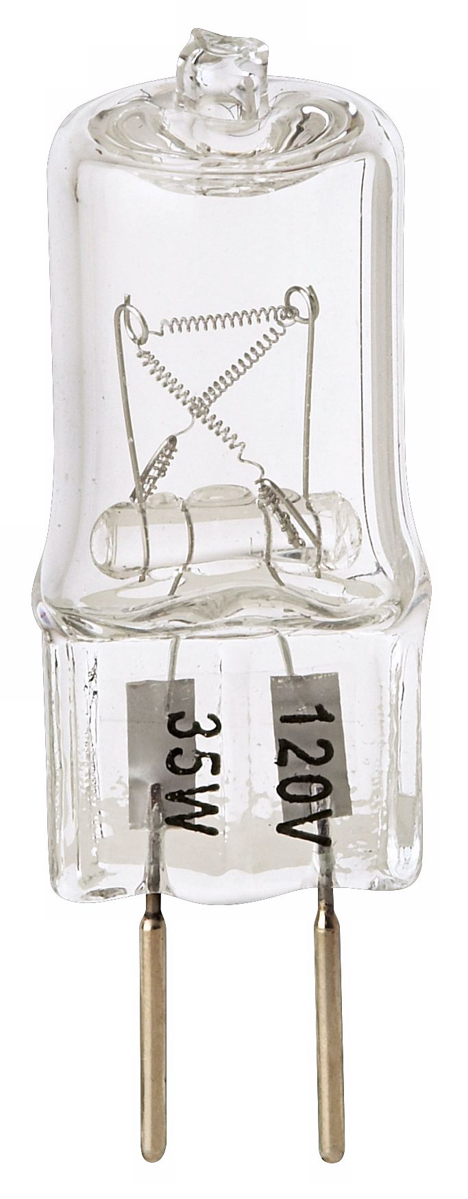 Tesler 35 Watt Halogen 120 Volt G6 BiPin Light Bulb 02285 Lamps Plus