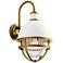 Kichler Tollis 18"H White and Brass Outdoor Wall Light