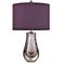 Dimond Dusty Rose and Clear Glass Accent Table Lamp
