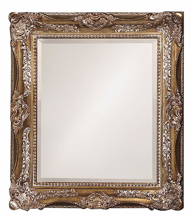 Charlotte Bronze 28" x 34" Rectangular Wall Mirror