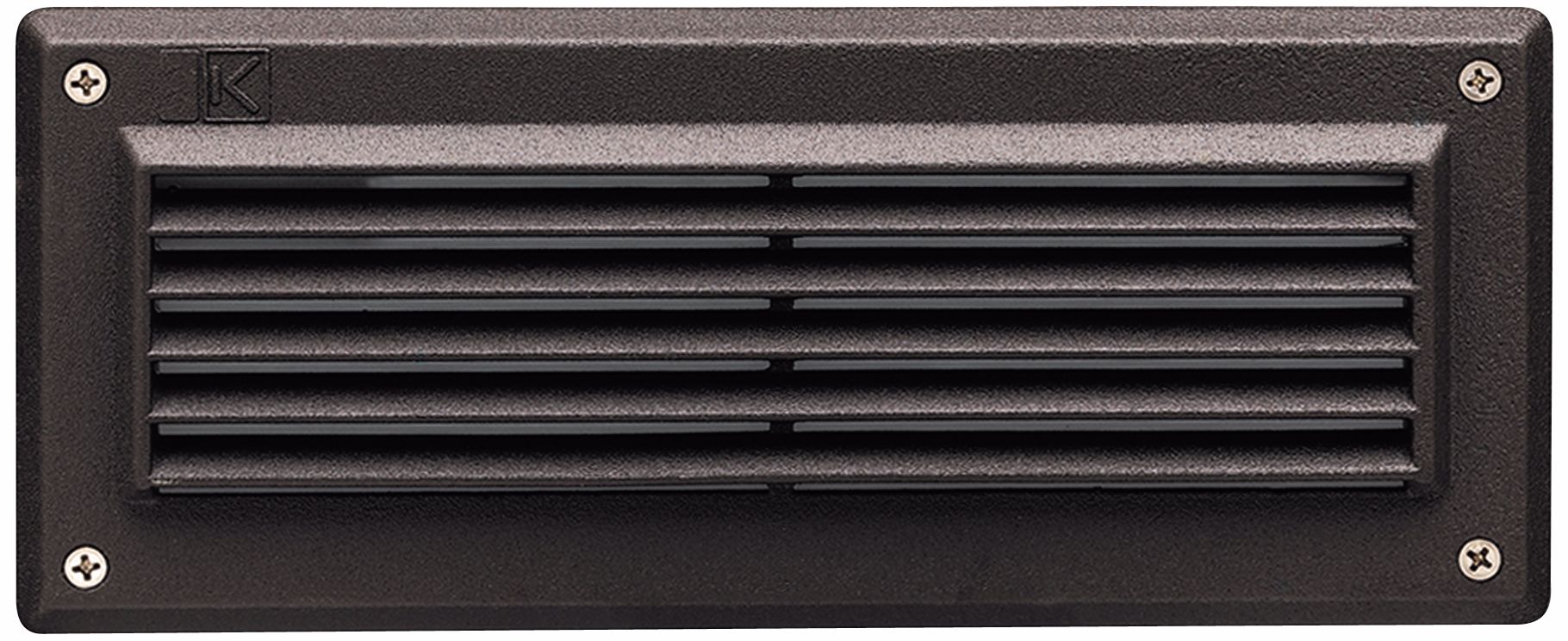 Kichler 9 12" Wide 3000K LED Bronze Landscape Brick Light