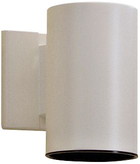 Kichler Tube 7" High White Dark Sky Outdoor Wall Light