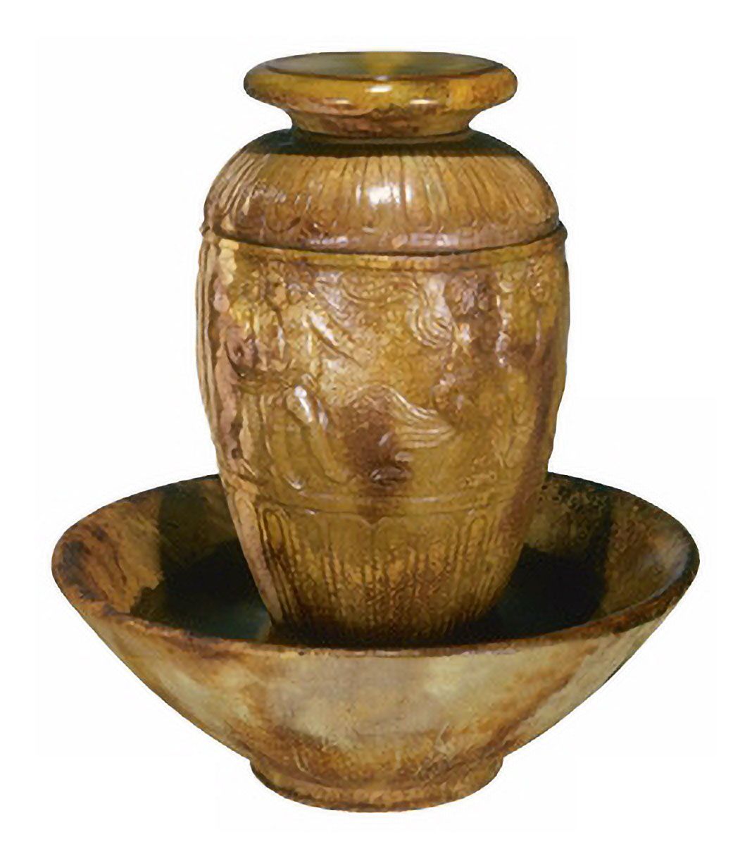 Roman Jar 42" High Garden Patio Bubbler Fountain