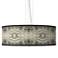 Sprouting Marble Giclee 24" Wide 4-Light Pendant Chandelier