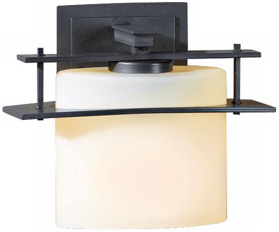 Arc Ellipse Collection Opal Glass 7 1/2" High Wall Sconce