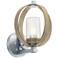 Kichler Grand Bank 12 3/4"H Antique Gray Outdoor Wall Light