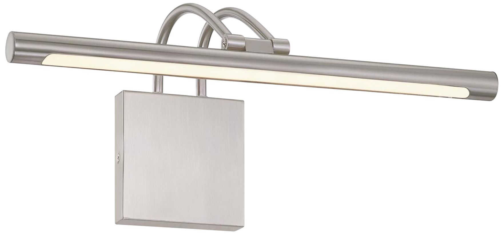 Westinghouse 17" Wide Brushed Nickel Direct Wire Picture Light