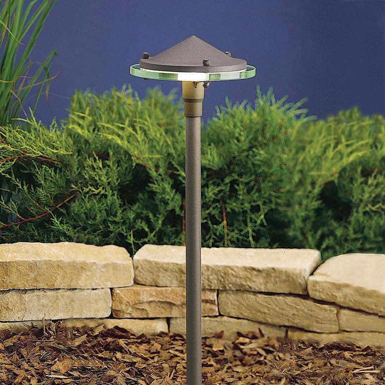 Kichler 22&quot; High Glass and Metal Pathway Landscape Light