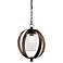 Kichler Grand Bank 15"H Auburn Stained Outdoor Hanging Light