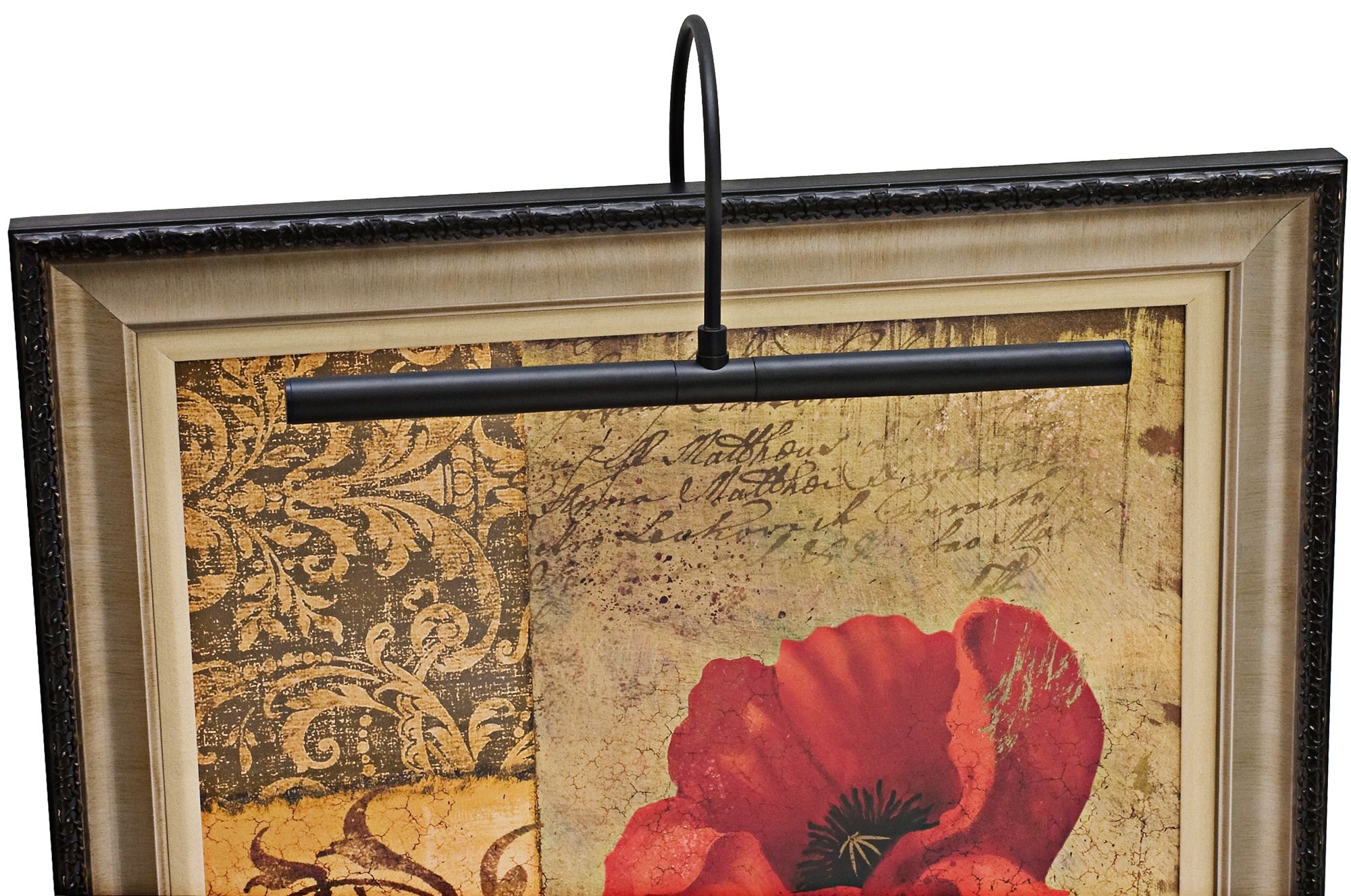 House of Troy 16" Wide Advent Profile Black Picture Light