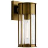 Kichler Camillo 14 3/4&quot;H Natural Brass Outdoor Wall Light