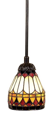 Piccolo Tiffany-Style Mini Pendant Chandelier