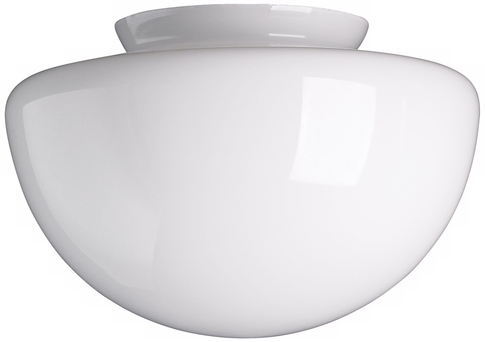 4" Fitter Squashball Frosted Glass Shade