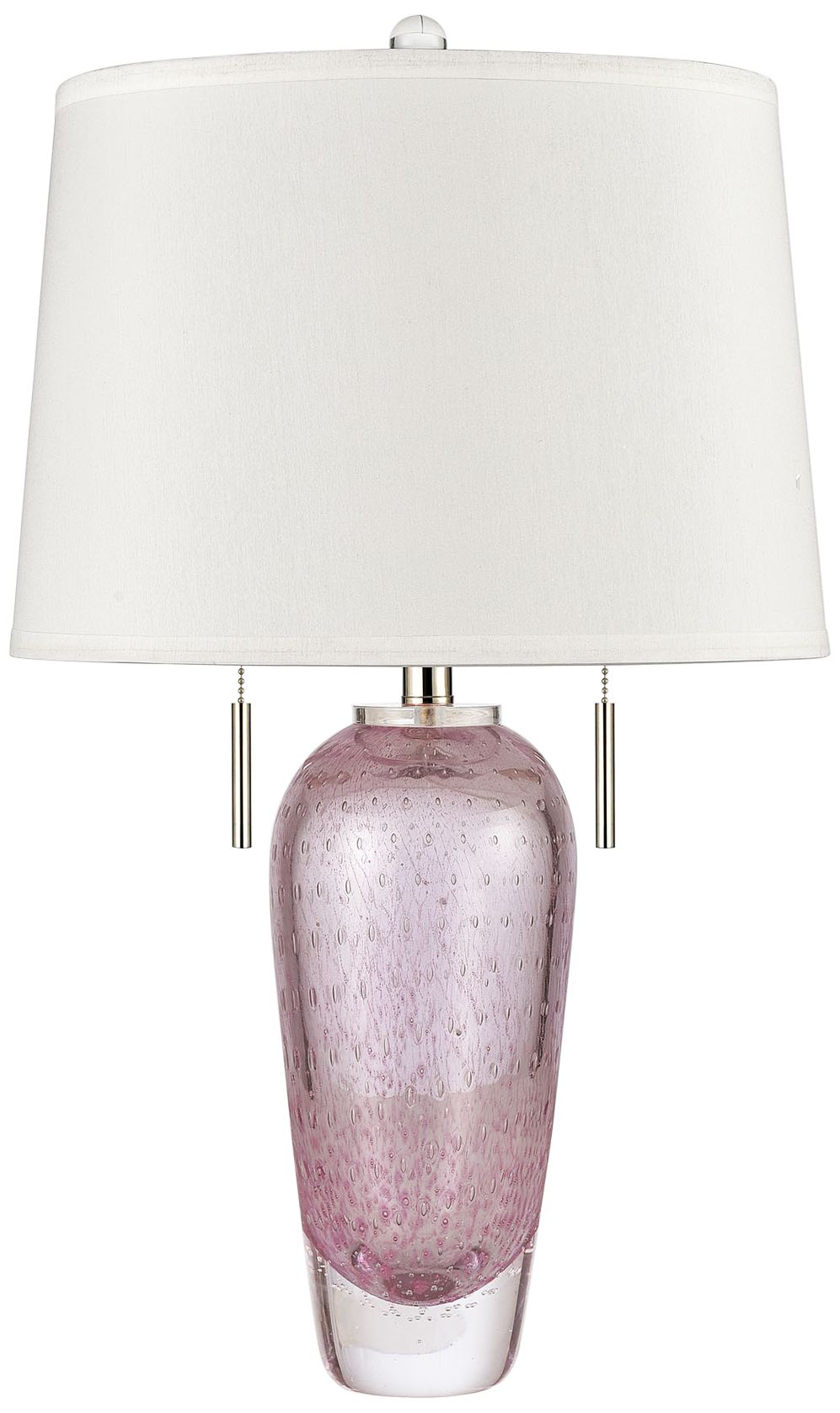 Dimond Raegan Pink Art Glass Table Lamp 099T0 Lamps Plus
