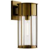 Kichler Camillo 18&quot; High Natural Brass Outdoor Wall Light