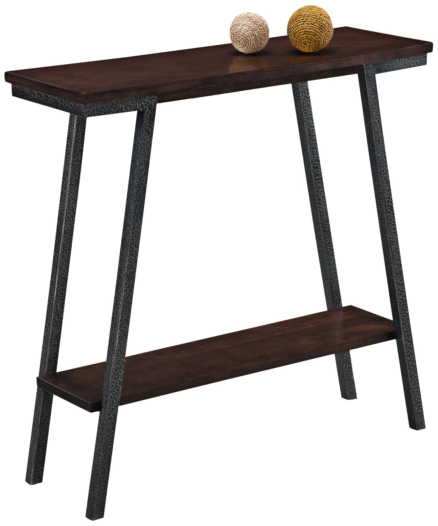 Empiria 30" Wide Hand-Finished Walnut 1-Shelf Hall Stand
