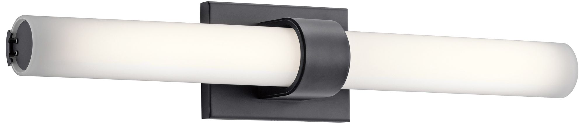 Elan Izza 25 1/4" Wide Bronze LED Bath Light