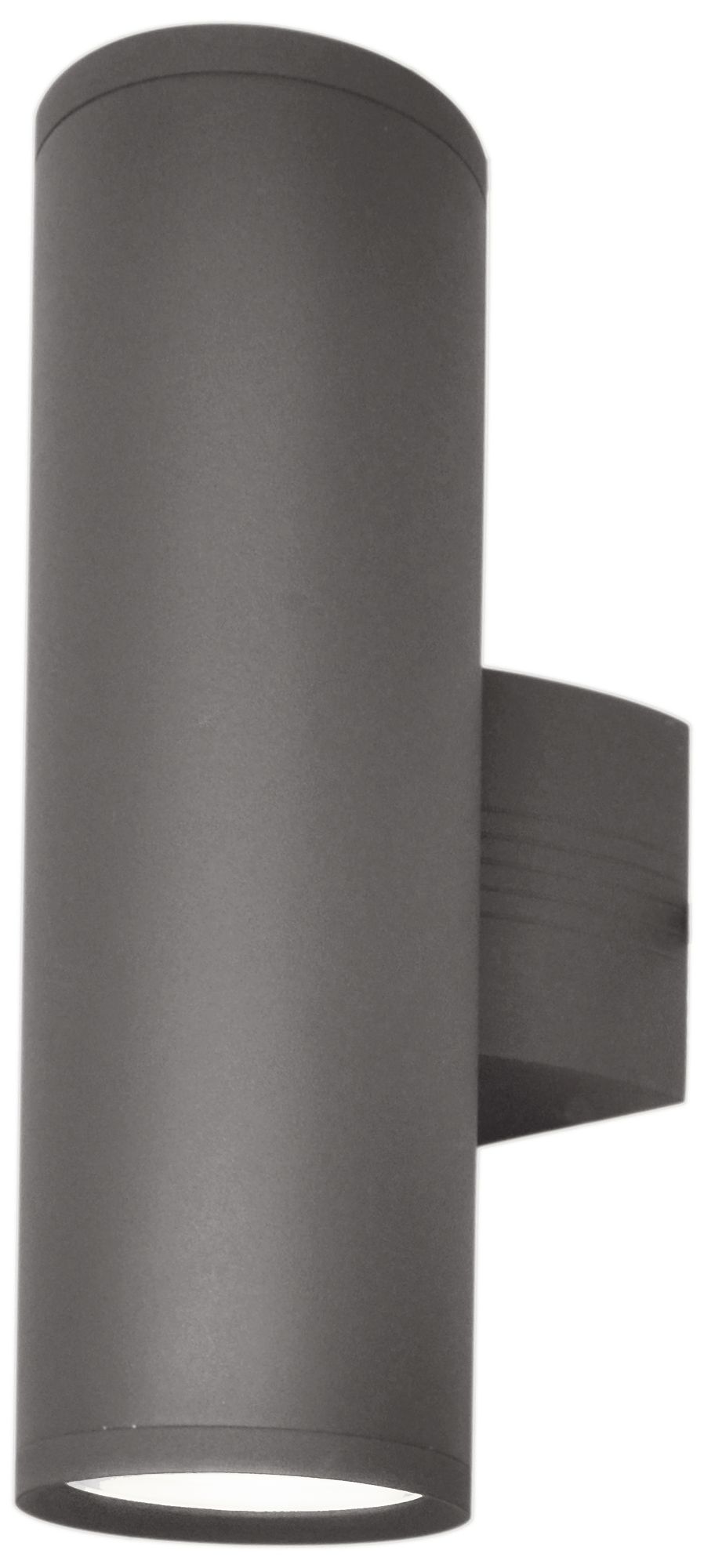 Lightray 15 3/4" High Cylindrical Bronze LED Outdoor Wall Light